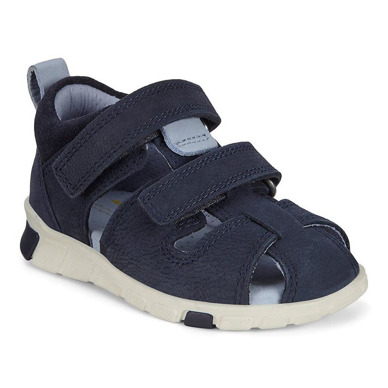 Sandalias Ecco Flora Para Niños,Negras,685493-JCK